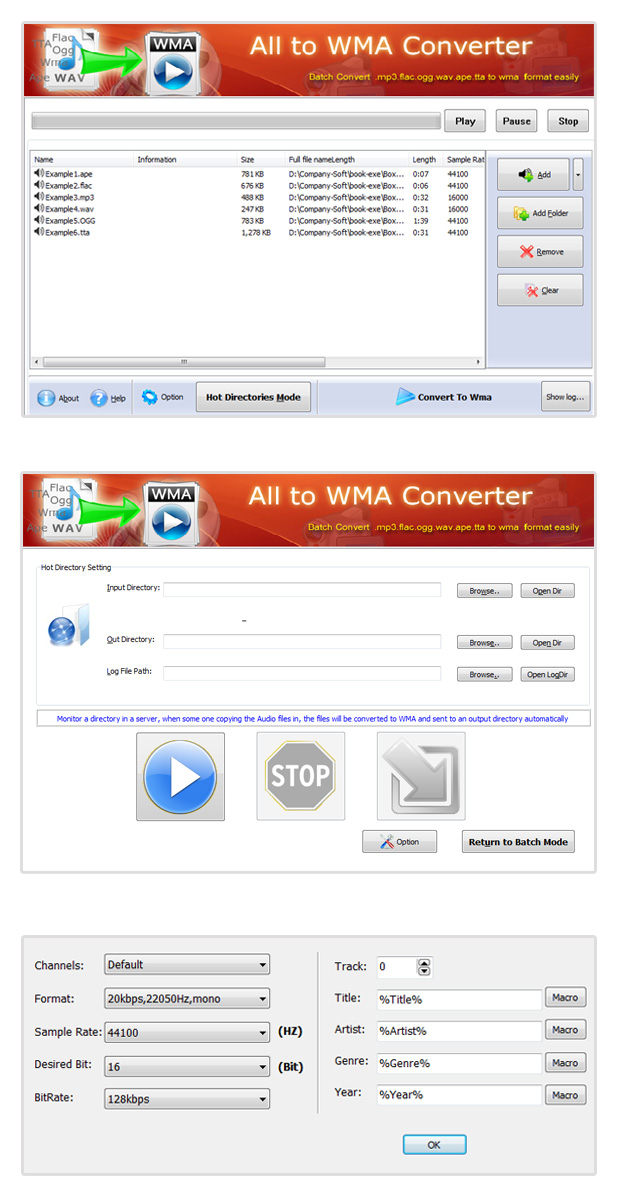 Boxoft All to wma Screenshots