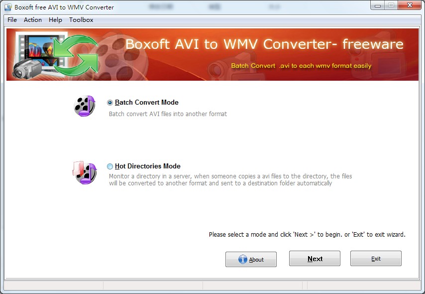 Boxoft AVI to FLV Converter (freeware) screenshot Boxoft AVI to FLV Converter (freeware) screenshot