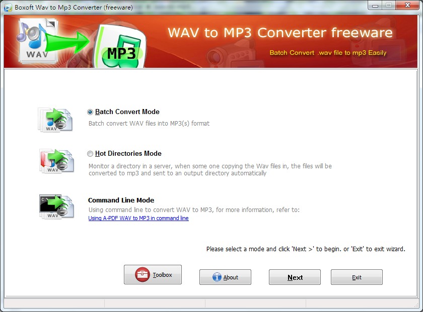 Boxoft CD to MP3 Converter (freeware) 1.1 full