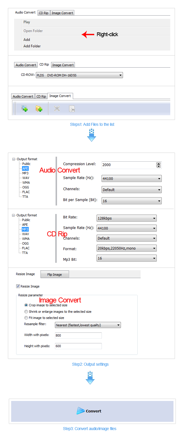  Step of Boxoft convert master