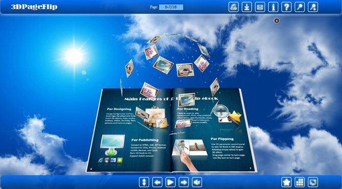 3D PageFlip Pro Screenshots