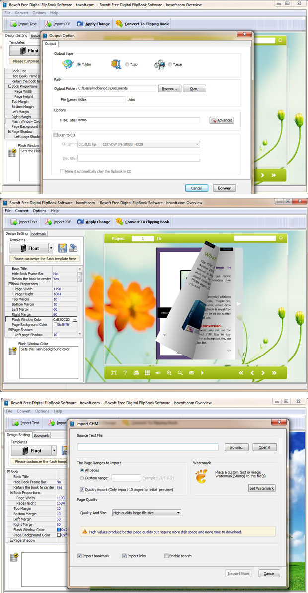 Boxoft Free Digital FlipBook Software 1.0 full