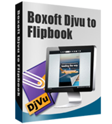 boxshot of	Boxoft DjVu to Flipbook