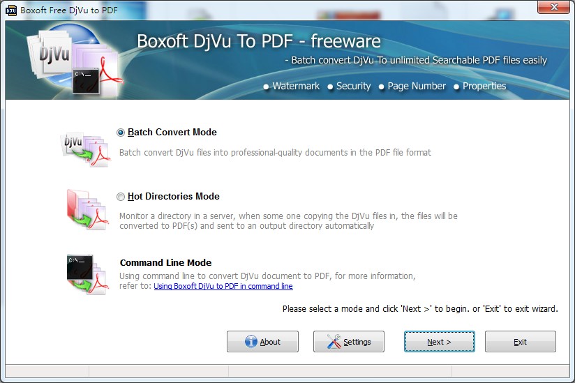 Windows 8 Boxoft Free DJVU to PDF freeware) full