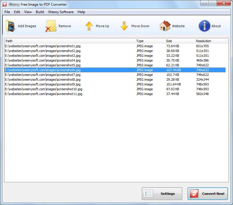 Image to PDF Converter software