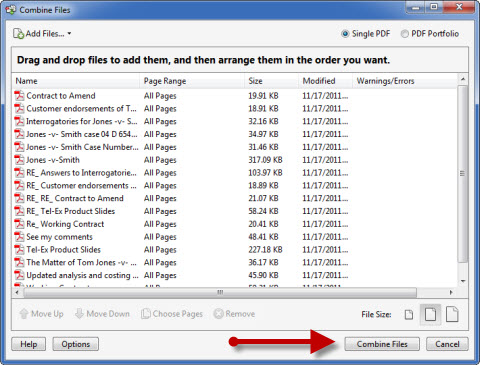 PDF Binder software