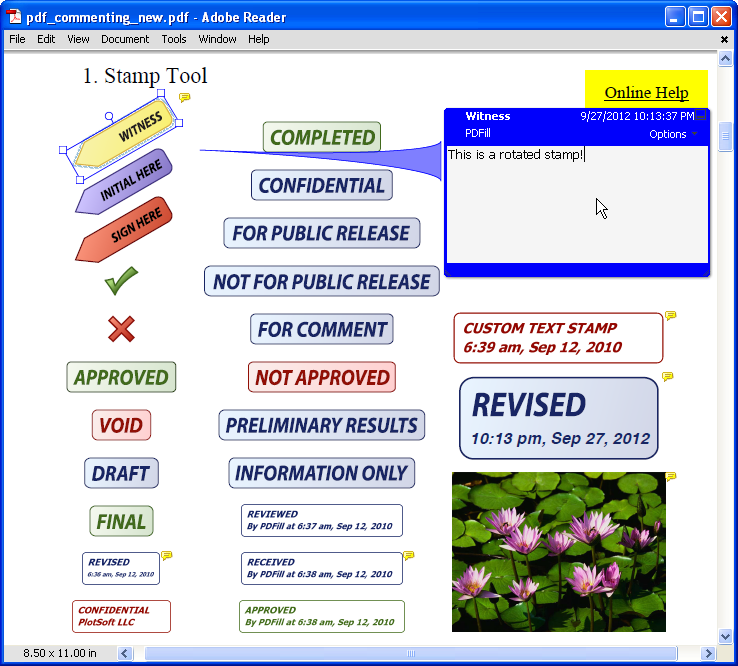 PDF Comment & Markup software