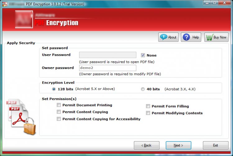PDF Encryption software