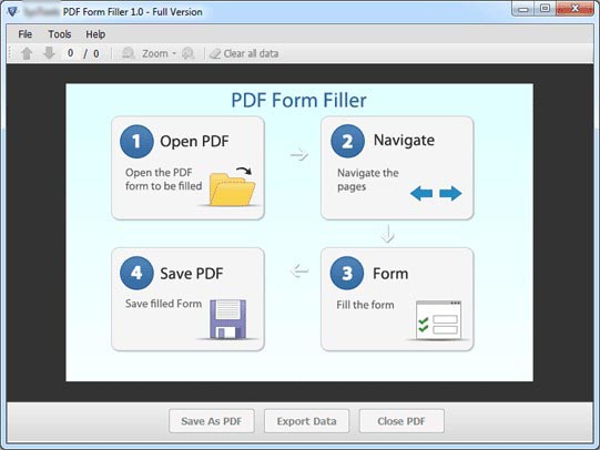 PDF Forms Filler software