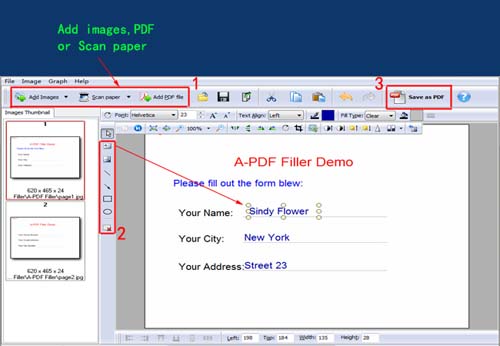 PDF Text Filler 1.5.0 full