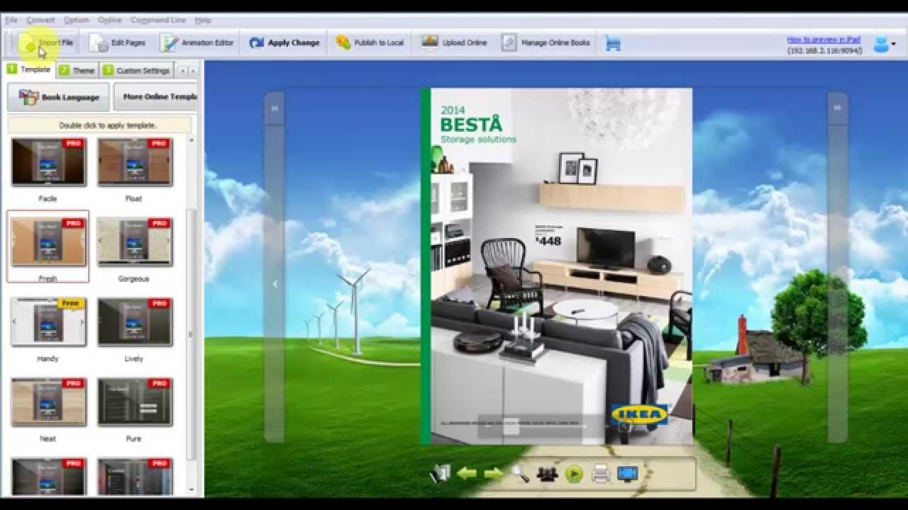 Free Digital Magazine Software screenshot Free Digital Magazine Software screenshot
