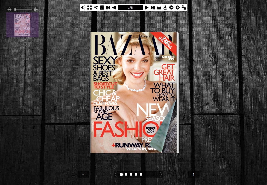 eFlip PDF for Html5 Screenshots