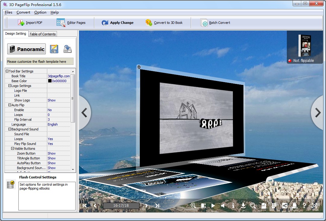 3D PageFlip Pro Screenshots