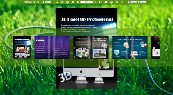 3D PageFlip Pro Screenshots