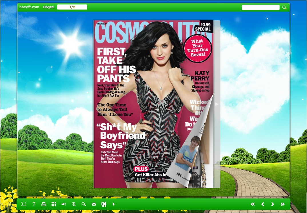 Boxoft Flip Magazine Maker for Mac Screenshots