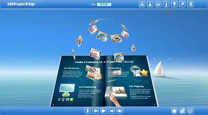 3D PageFlip Pro Screenshots