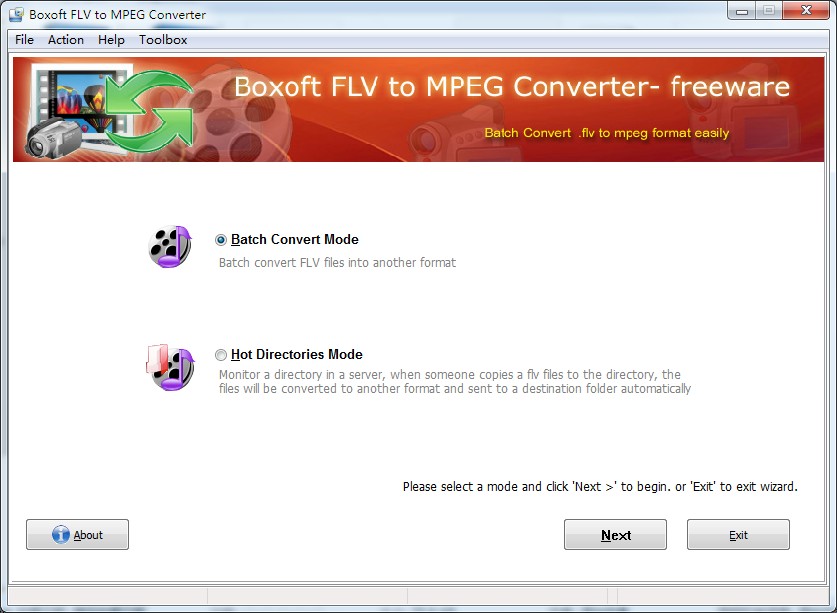 Boxoft free flv to mpeg converter freeware 1.01