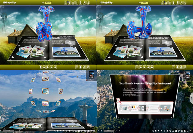 3D PageFlip Pro Screenshots