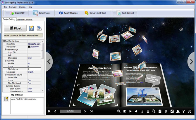 3D PageFlip Pro Screenshots