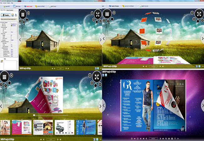 3D PageFlip Pro Screenshots