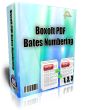 boxshot of Boxoft PDF Bates Numbering