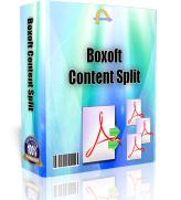 boxshot of	Boxoft PDF Content Split