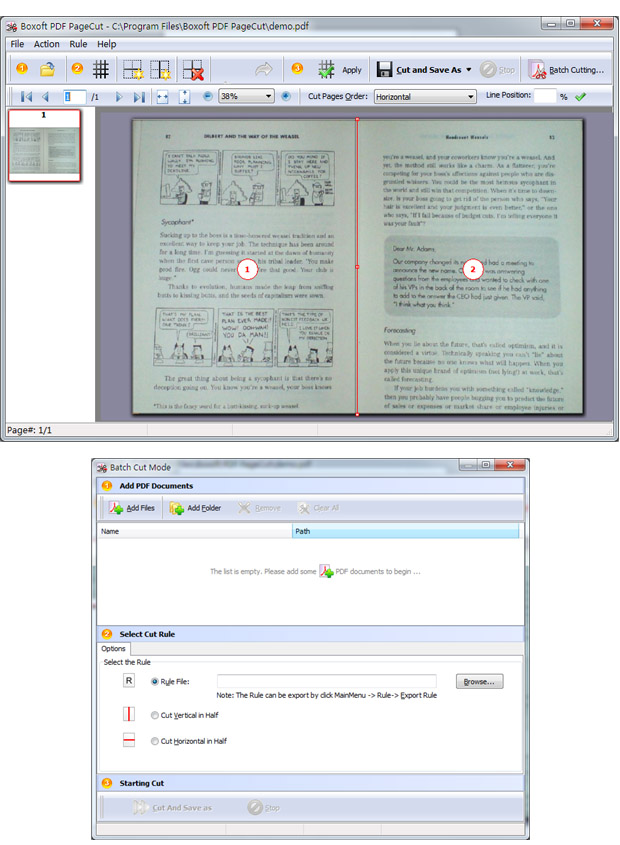 Pdf Split Page In Half Mac