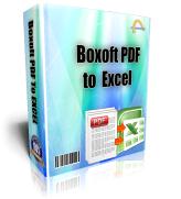 boxshot of Boxoft PDF to Excel