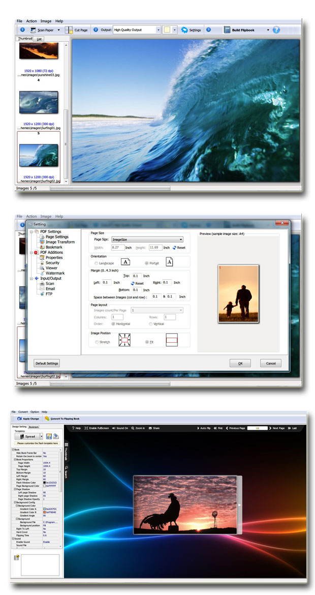 Boxoft Scan to Flipbook Screenshots