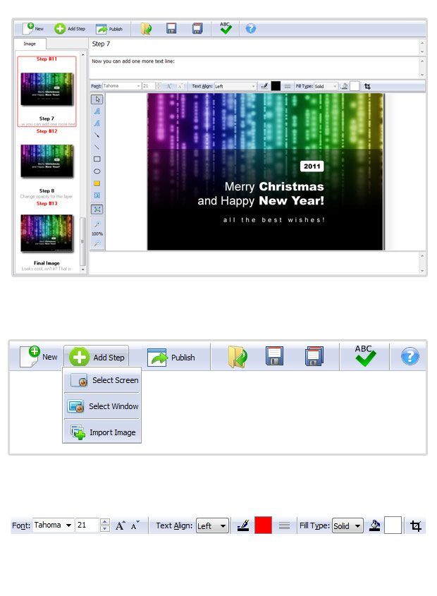 Boxoft Screen Tutorial Creator Screenshots