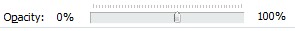 opacity bar