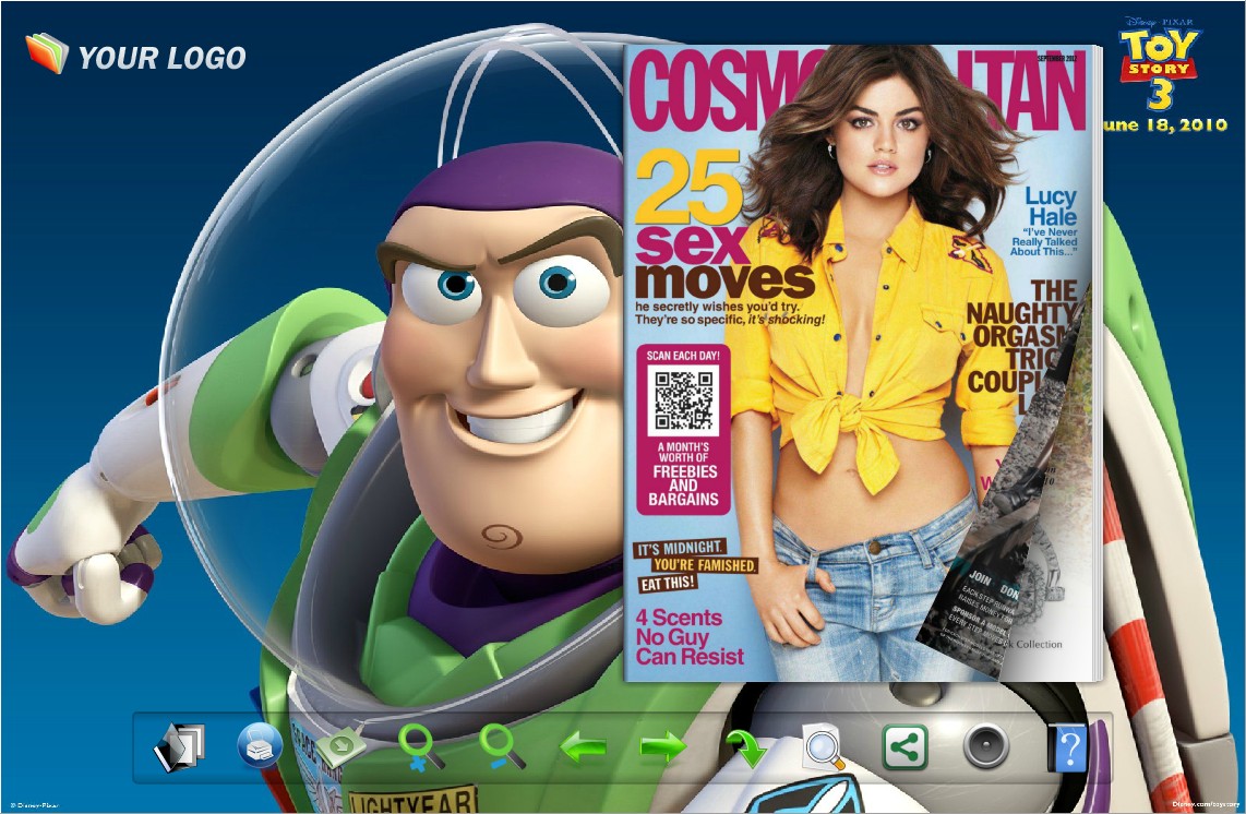 Toy Story Theme for Boxoft PDF to Flipbook Pro screenshot